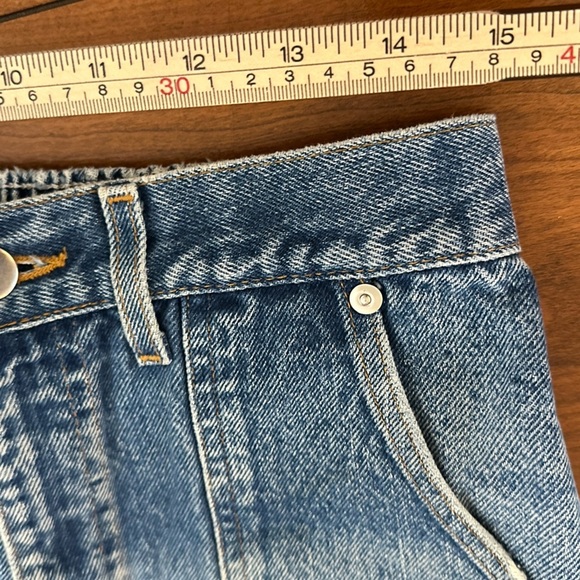 Vintage St. John’s Bay High Rise Denim Shorts Women’s 26–30” Stretch 90s Mom - Picture 5 of 6